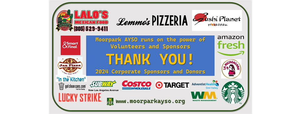 Thank you to our sponsors!
